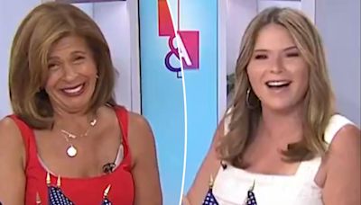 Jenna Bush Hager tells Hoda Kotb to take off her bra after wardrobe mishap on ‘Today’