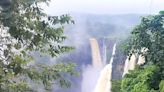 Jog Falls gains vigour following heavy rains and release of water from Linganmakki dam