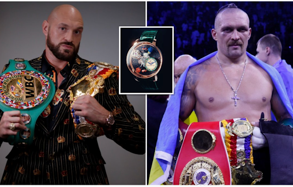 A special watch has been released for Tyson Fury vs Oleksandr Usyk - it's incredible