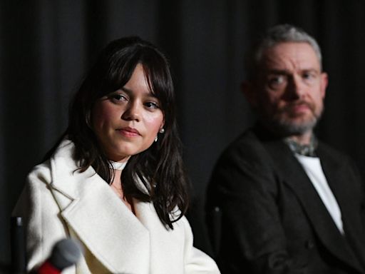 Jenna Ortega speaks out on age-gap controversy with Martin Freeman in 'Miller's Girl'
