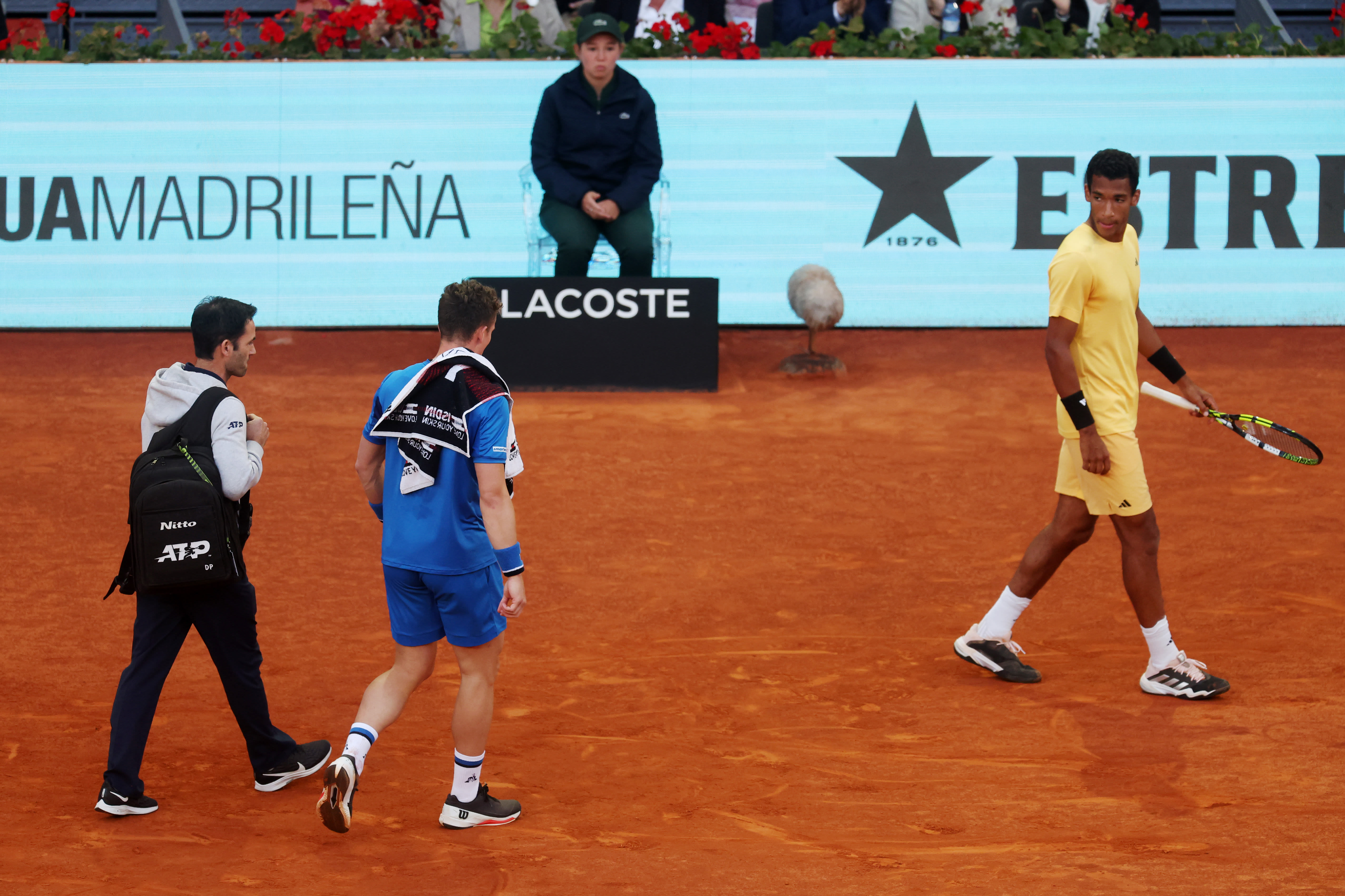 Felix Auger-Aliassime reaches first ATP Masters 1000 final in Madrid when Jiri Lehecka retires | Tennis.com