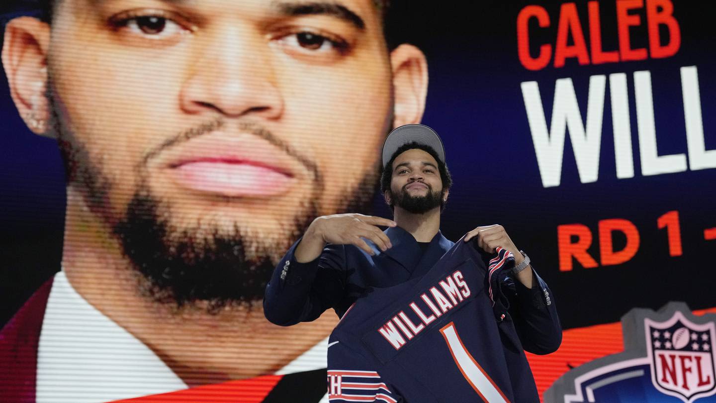 NFL Draft Latest: Caleb Williams to Bears, three QBs already off the board in first round