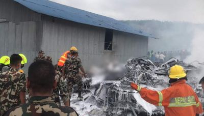 Nepal: 18 killed as Saurya Airlines flight crashes during takeoff at Kathmandu airport, pilot survives