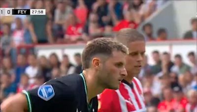 VIDEO: Santiago Giménez volvió a meter gol con Feyenoord en la Supercopa de Países Bajos