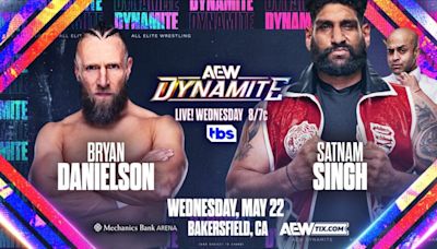 AEW Dynamite Results (5/22/24): Bryan Danielson Takes On Satnam Singh