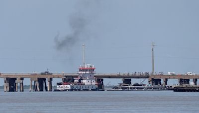 Barge hits a bridge in Galveston, Texas, damaging the structure and causing an oil spill