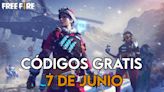 Free Fire | Códigos de hoy viernes 7 de junio de 2024: recompensas gratis