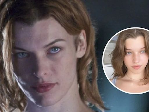 El increíble parecido de Milla Jovovich y su hija va más allá del físico: ella también quiere ser actriz