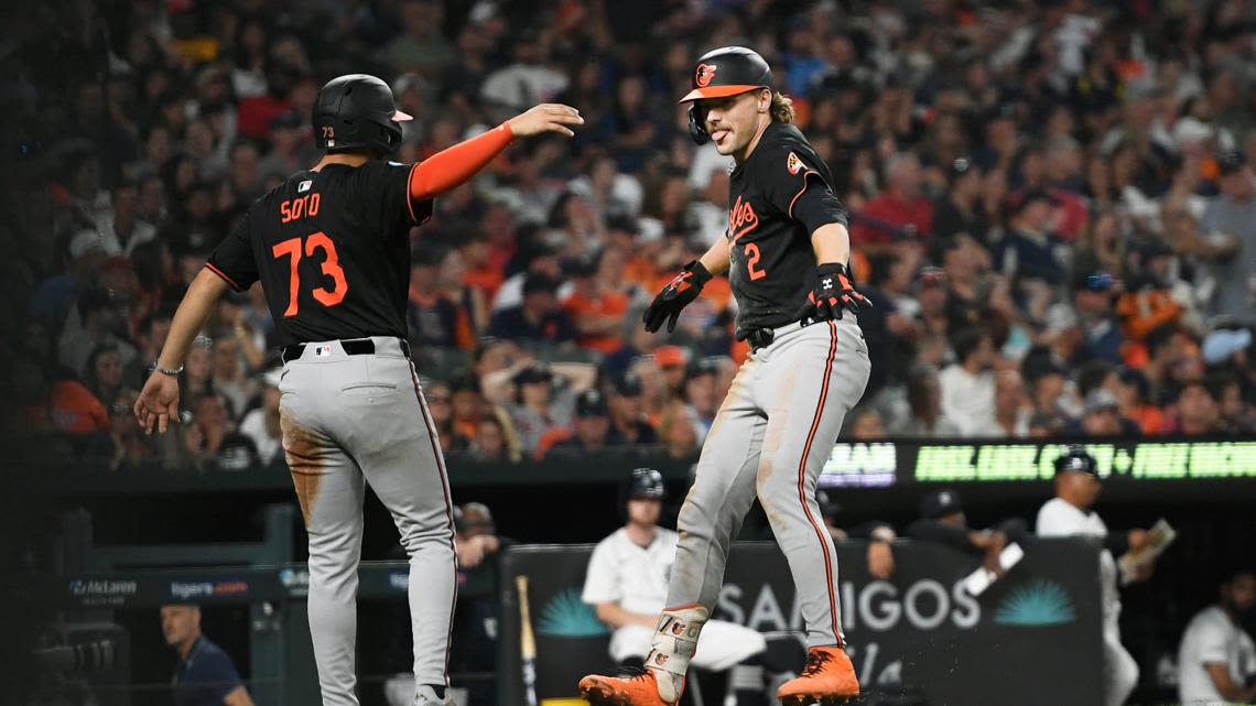 Gunnar Henderson homers as the Baltimore Orioles top the Detroit Tigers 4-2