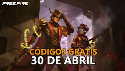 Free Fire | Códigos de hoy martes 30 de abril de 2024: recompensas gratis