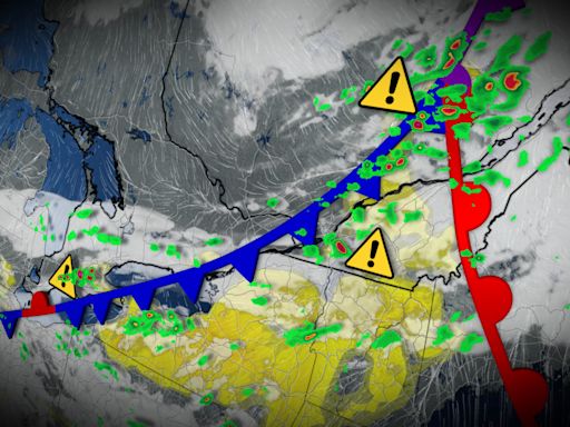 Thunderstorm risk lingers over Ontario, Quebec, as wildfire smoke spreads in
