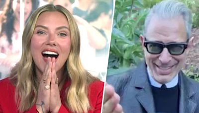 New ‘Jurassic World’ star Scarlett Johansson receives surprise message from Jeff Goldblum