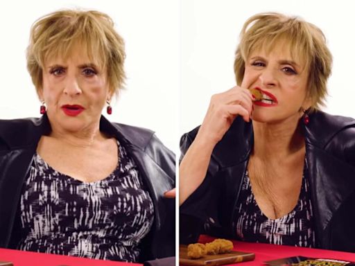 Icon Patti LuPone refuses to apologize to Madonna on 'Hot Ones' after calling her a "movie killer" — and shades Kim Kardashian, too