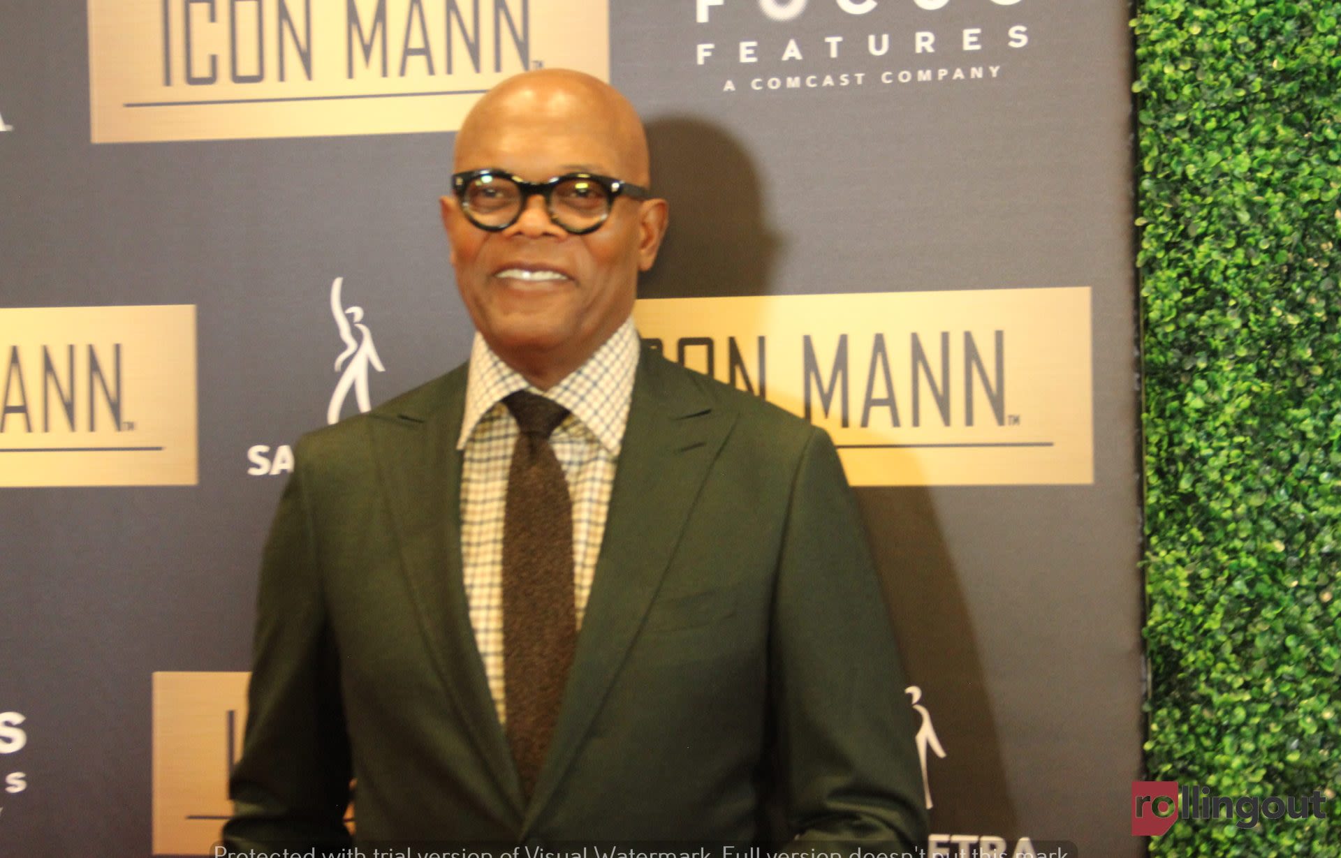 Samuel L. Jackson introduces Arthur Blank into Ring of Honor