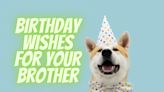 These 125 Birthday Wishes for Your Brother Will Brighten His Day