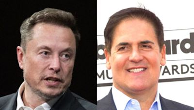 Mark Cuban Says 'Love You Too Elon' After Tesla CEO Slams His Opinions Saying 'He Just Hates Himself'