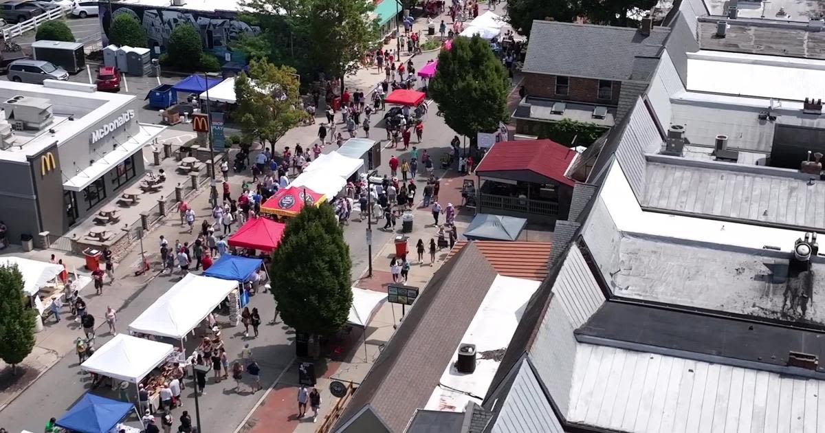 John Anderson speaks about the Carytown Watermelon Festival