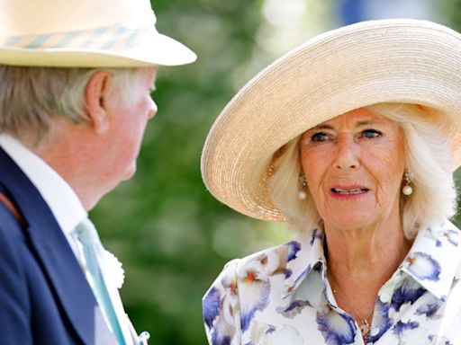 Queen Camilla Stuns at King George's Day at Ascot (And Her Hat Is a Subtle Nod to Princess Diana)