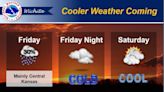 It’s going to be noticeably cooler in Wichita over the next few days. Here are the details