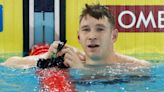 ‘Not the way you want to win’: Ryan Murphy takes swimming gold after race is re-run