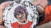 Magnet fishers uncover machete and George Best's face from Scots river