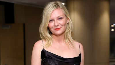 Kirsten Dunst turns heads in daring black satin gown at the Critics Choice Real TV Awards