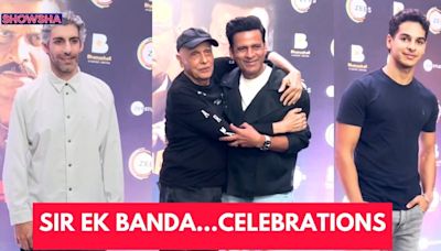 Manoj Bajpayee, Mahesh Bhatt, Ishaan Khatter, Jim Sarb Celebrate 'Sir Ek Bandaa Kaafi Hai' Success - News18