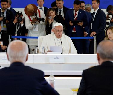 El Papa en el G7 sobre la inteligencia artificial