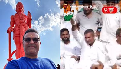 Haryana Elections 2024: Netizens Call Out BJP Supporter Virender Sehwag For 'Openly Endorsing Congress Candidate'