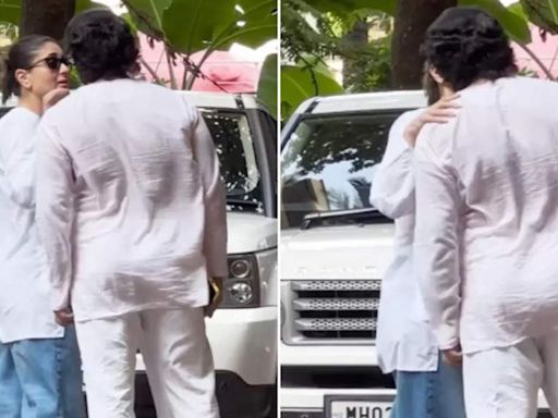 Kareena Kapoor-Saif Ali Khan exude couple goals as they get spotted sharing a sweet kiss; fans are all hearts | Hindi Movie News - Times of India