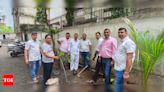 Navi Mumbai: Nerul society plants a banyan tree on Independence Day | Navi Mumbai News - Times of India