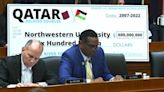 GOP lawmaker shows prop check at antisemitism hearing: “How much money has Northwestern...received from Qatar sources?”