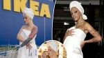 Doja Cat’s Met Gala towel dress recreated by Ikea in playful ad: ‘Brilliant’