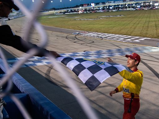 Joey Logano, winner of NASCAR Cup Ally 400, is no stranger to Nashville Superspeedway