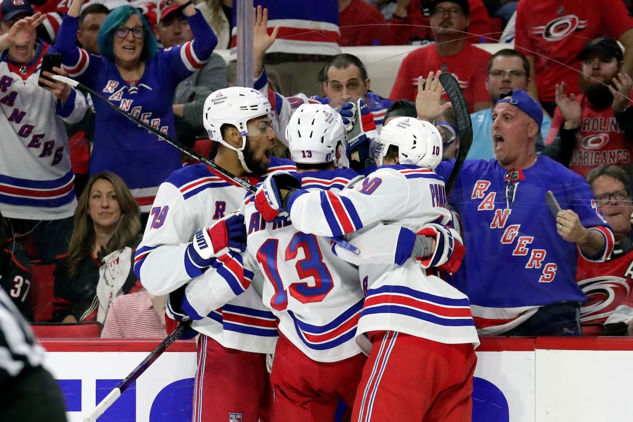 New York Rangers vs. Carolina Hurricanes FREE LIVE STREAM (5/13/24): Watch Stanley Cup Playoffs game online | Time, TV, channel