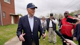 President Biden visits Mississippi, says feds ‘not leaving’ town hit by tornado