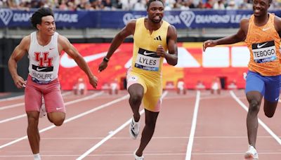 Noah Lyles demuestra su gran estado de forma con plusmarca personal en los 100 metros