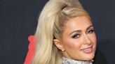 Paris Hilton trades in her signature blonde for a new jet black hair colour
