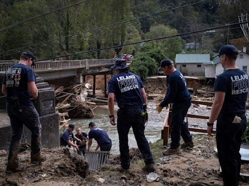 North Carolina mounts massive search and rescue operation in wake of Helene