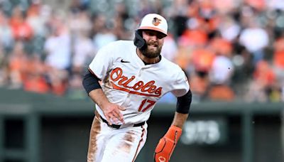 Orioles rookie throws Craig Kimbrel's 422nd save ball into Kauffman Stadium fountain, mocked by teammates