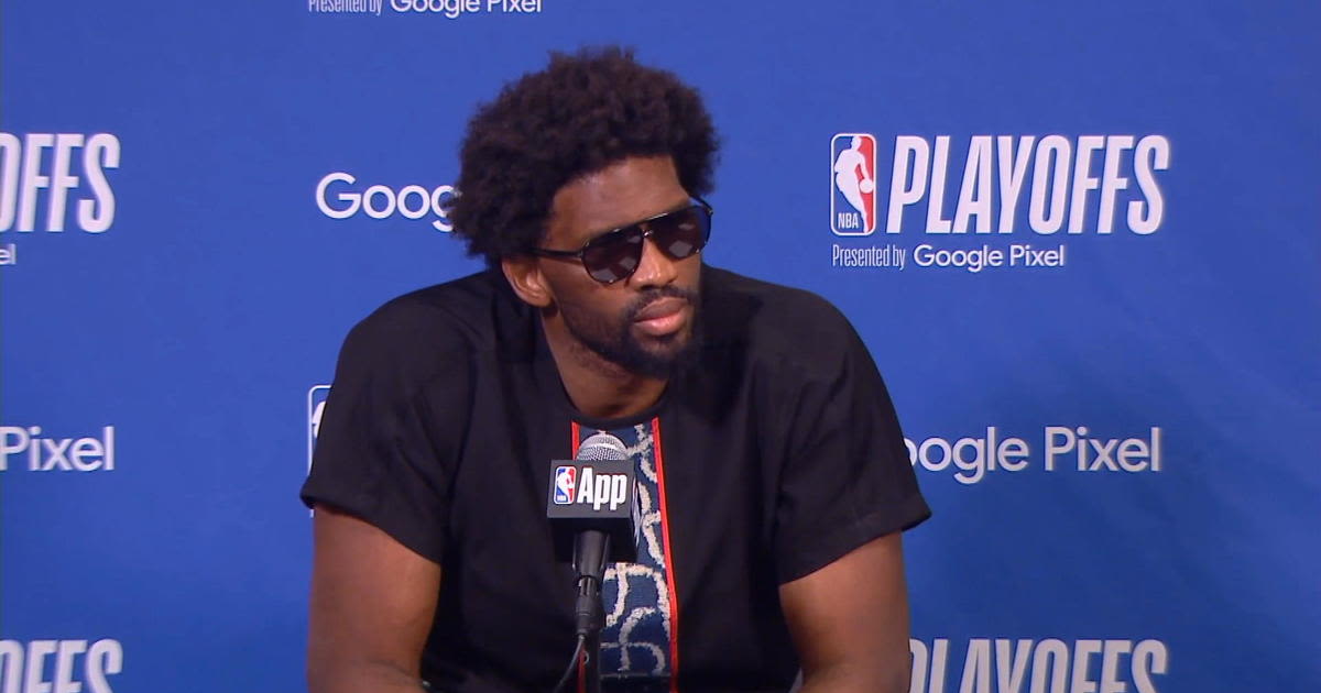 Philadelphia 76ers' Joel Embiid says he's being treated for Bell's palsy