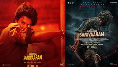 Saripodhaa Sanivaaram Release: Nani-SJ Suryah's Latest Action Drama By Vivek Athreya Seals Its Theatrical Date