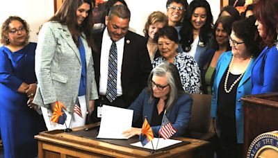 Arizona governor signs repeal of abortion ban; focus shifts to election