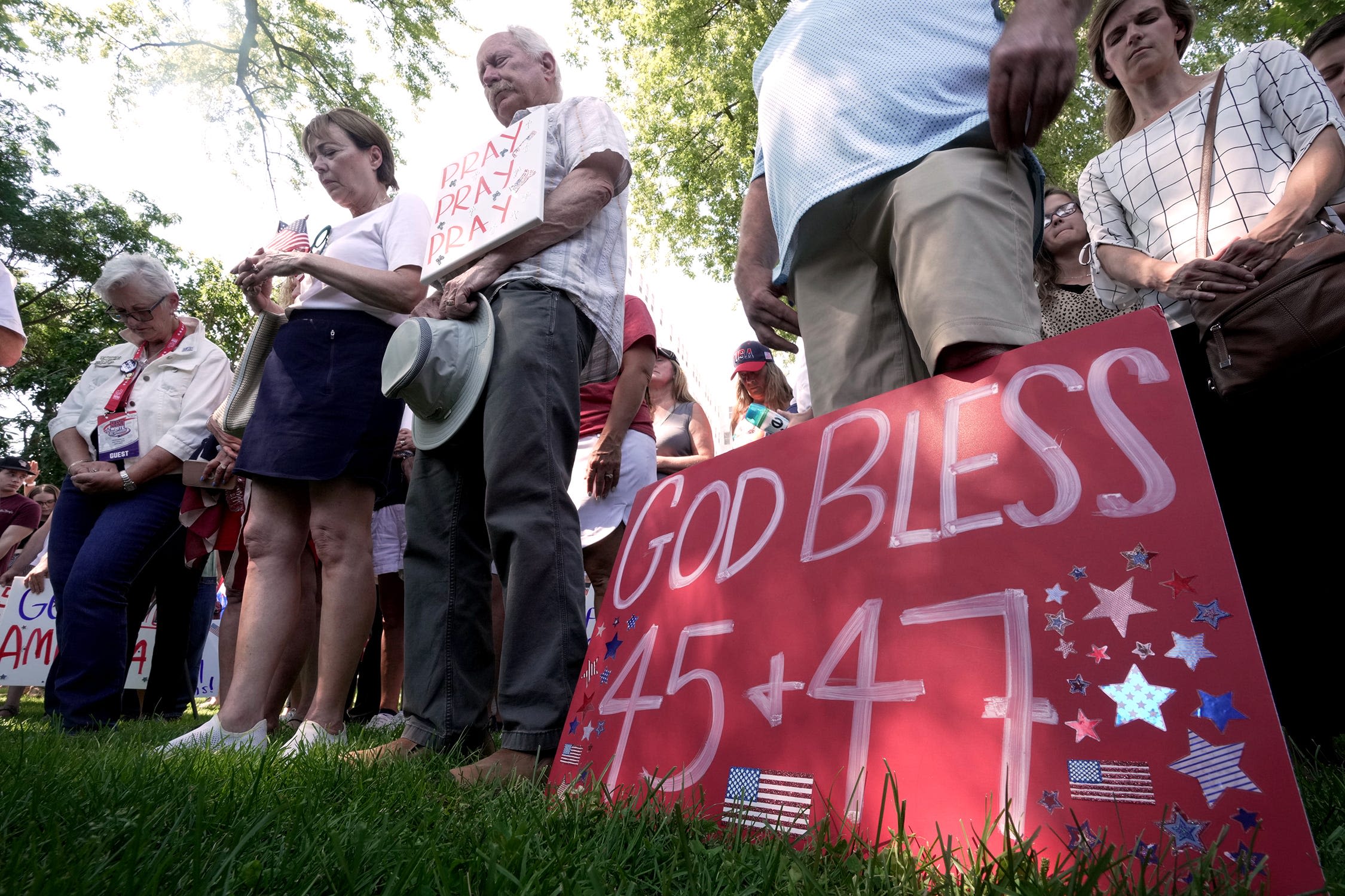 'A religious rally': Trump's Republican National Convention fuses faith and politics