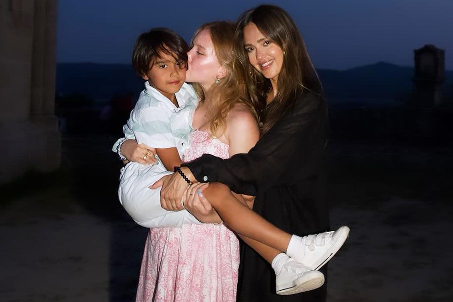 Jessica Alba Shares Adorable Family Photos While 'OOO Exploring' on Vacation: 'My Favorite Humans'
