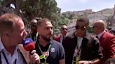 Martin Brundle tells off Kylian Mbappe’s bodyguard in Monaco: ‘I’m in charge around here!’