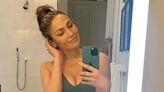 Beaming Jennifer Lopez, 54, shows off her famous curves in gym selfie