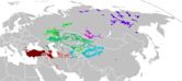 Common Turkic languages