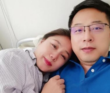 趙立堅妻子患癌 分享病房內和丈夫合照