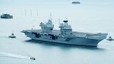 Aircraft carrier HMS Prince of Wales undertakes US stealth jet flight trials